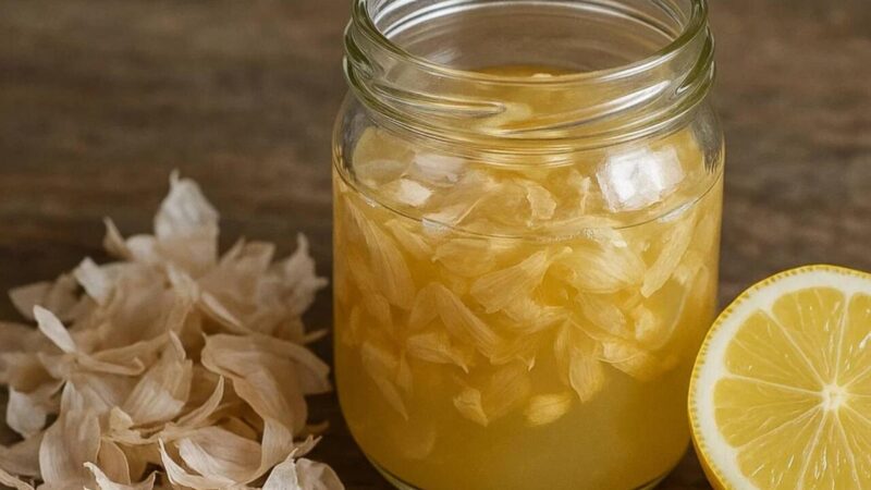 Qabığını limonla qaynadıb için – Bütün tıxanmış damarları açır