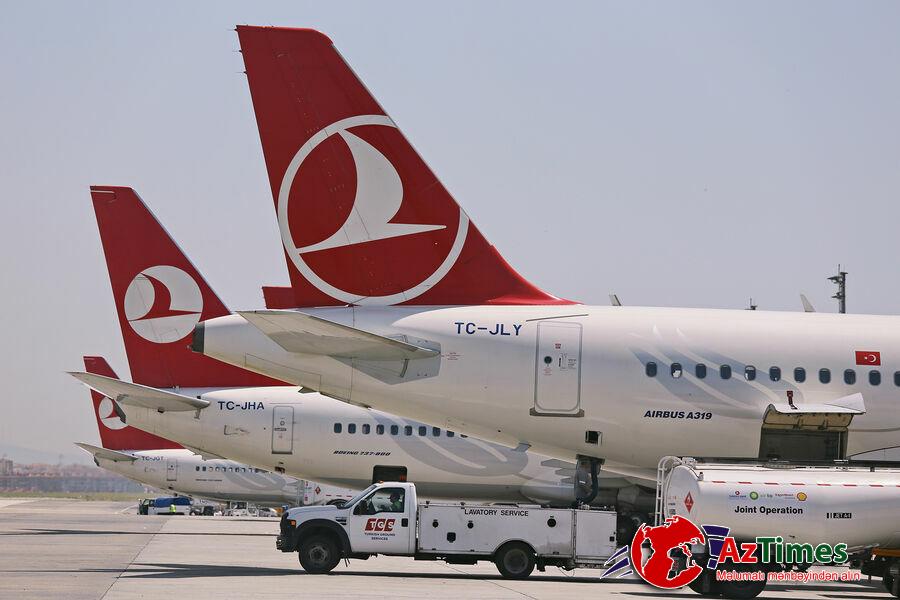 Türk Hava Yolları Rusiyaya uçuşları BƏRPA EDİR
