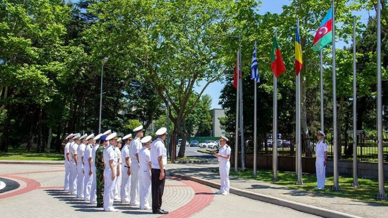 NATO Mərkəzində Azərbaycan bayrağı qaldırıldı